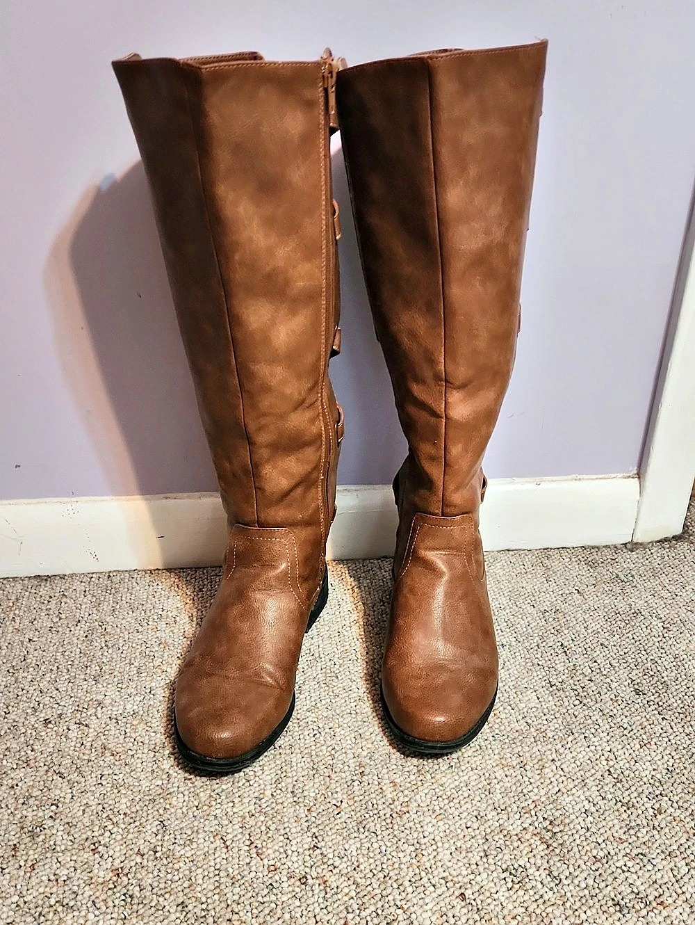 Brown Over-the-Knee Boots US 10
